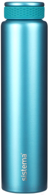 Термос для напитков Sistema 510 (280мл, голубой)