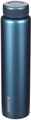 Термос для напитков Sistema 510 (280мл, синий)
