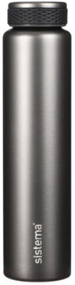Термос для напитков Sistema 510 (280мл, темно-серый)