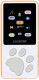MP3-плеер Digma S4 8GB (белый/оранжевый) - 