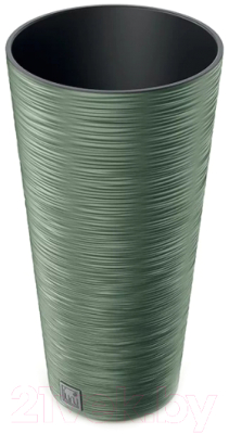 Кашпо Prosperplast Furu Slim / DFRH250-5615C (зеленый)