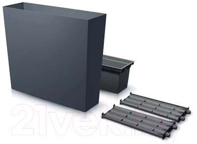 Кашпо Prosperplast Urbi Case Tower / DUC800T-S433 (антрацит)
