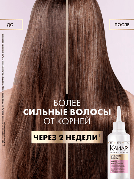 Скраб для кожи головы Clear Derma Therapy Энергия роста (150мл)
