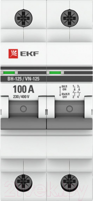 Выключатель нагрузки EKF PROxima ВН-125 / SL125-2-100-pro