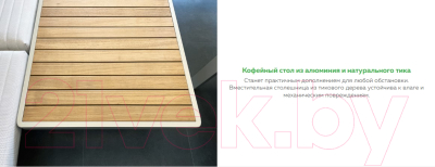 Изображение товара Комплект садовой мебели OUTDOOR Орландо OUT-0032 (айвори)