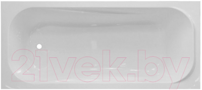 Ванна из искусственного мрамора Эстет Alfa 170x70 A Silk / ФР-00014521