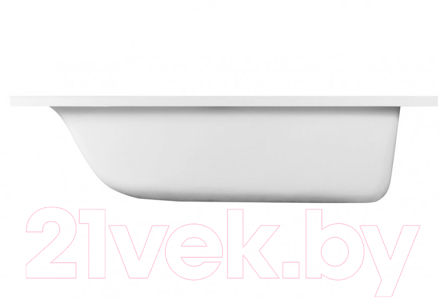 Ванна из искусственного мрамора Эстет Delta 170x80 Silk / ФР-00014390 — фото 3