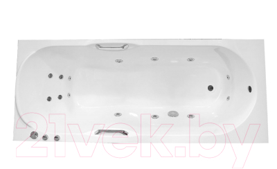 Ванна из искусственного мрамора Эстет Kamelia 180x75 Silk / ФР-00014535