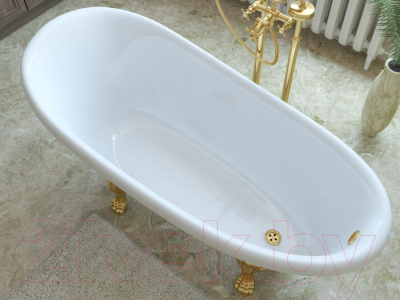 Ванна из искусственного мрамора Эстет Marcel 170x80 Silk / ФР-00014617