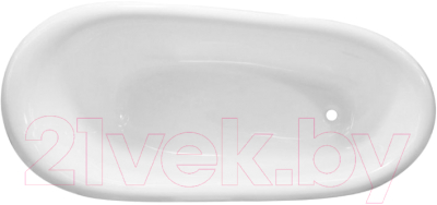 Ванна из искусственного мрамора Эстет Marcel 170x80 Silk / ФР-00014617