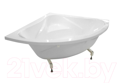 Ванна из искусственного мрамора Эстет Avrora 140x140 Silk / ФР-00014520