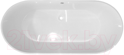 Ванна из искусственного мрамора Эстет Miami 160x75 Silk / ФР-00014380