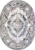 Ковер Bossan Rome C338A-GRI-KGRI-OVAL (1.5x1.5) - 