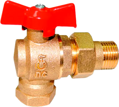 

Шаровой кран, 1/2" PN1.6МПа / 11Б27п7