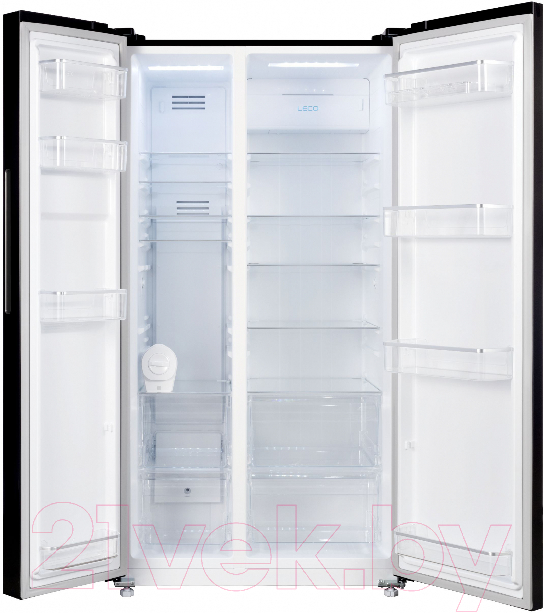 Холодильник с морозильником Korting KNFS 93535 XN