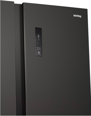 Холодильник с морозильником Korting KNFS 93535 XN