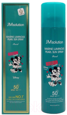 Спрей солнцезащитный JMsolution Marine Luminous Pearl Disney Couple Favorite SPF50+ PA+++ (180мл)