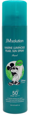 Спрей солнцезащитный JMsolution Marine Luminous Pearl Sun Spray Disney Dude SPF50+ PA+++ (180мл)