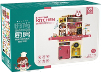 Детская кухня Top Goods G795A (розовый) - 