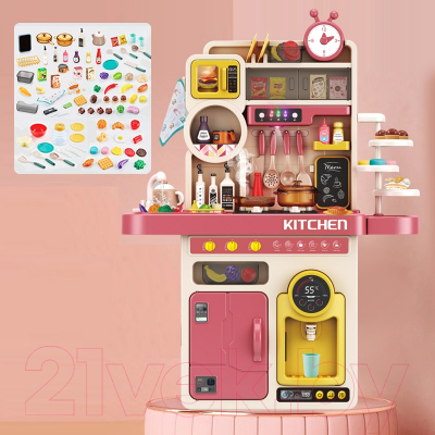 Детская кухня Top Goods G795A (розовый)