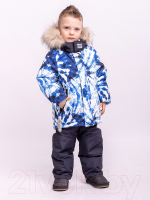 Комплект прогулочной детской одежды Batik Невил 450-24з-1 (р-р 86-52, тай дай синий)