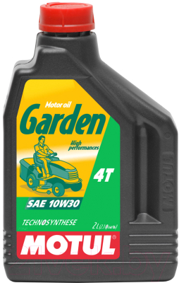 Моторное масло Motul Garden 4T SAE 10W30 / 101282 (2л)