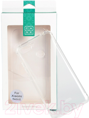 Чехол-накладка Case Deep Matte для Redmi 6 TPU (прозрачный)