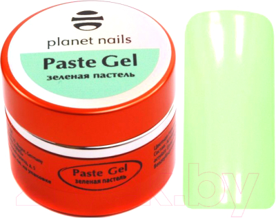 Гель-паста для ногтей Planet Nails Зеленая пастель (5мл)