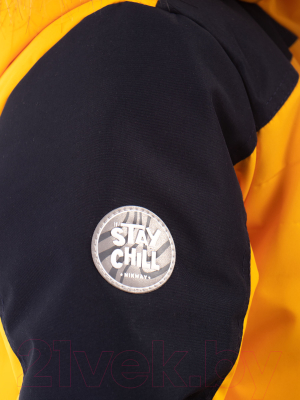 Комплект верхней детской одежды Batik Деннис 454-24з-2 (р-р 128-64, кибер желтый)