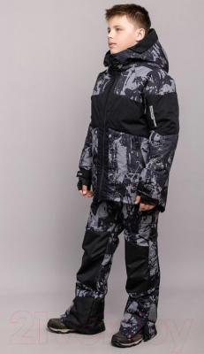 Комплект верхней детской одежды Batik Найс 456-24з-1 (р-р 146-76, раскаты молний)