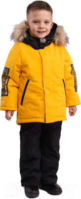 Комплект верхней детской одежды Batik Маркус 457-24з-2 (р-р 110-60, желтый)