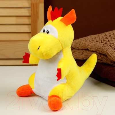 Мягкая игрушка Sima-Land Дракоша / 9919367 (желтый)