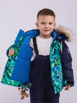 Комплект прогулочной детской одежды Batik Барт 451-24з-1 (р-р 98-56, синий мрамор)