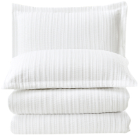 Набор текстиля для спальни Arya Waves / 8680943228703 (белый) - 