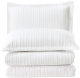 Набор текстиля для спальни Arya Waves + чехлы для подушки / 8680943228710 (белый) - 