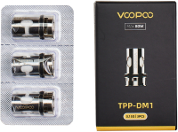 Набор испарителей VooPoo TPP Mesh DM1 60-80W (0.15 Ом, 3шт) - 