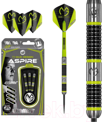 Набор дротиков для дартса Winmau MvG Aspire 21 GR / 1444-21