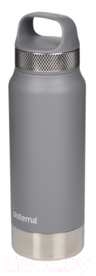 Термос для напитков Sistema 560 (650мл, серый)