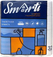 Туалетная бумага Smarti 3-cлойная (32рул) - 