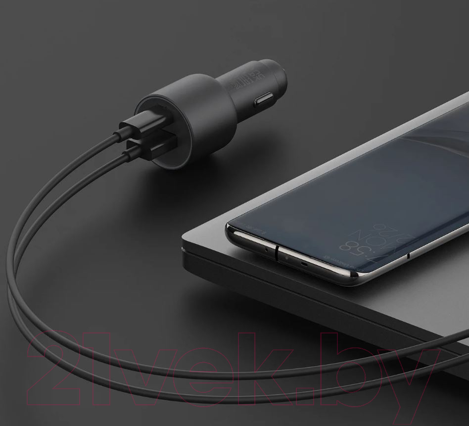 Xiaomi 67W Car Charger CC07ZM / BHR6814GL Зарядное устройство автомобильное  купить в Минске, Гомеле, Витебске, Могилеве, Бресте, Гродно