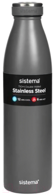 Термос для напитков Sistema 575 (750мл, серый)