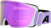Маска горнолыжная Alpina Sports Nendaz / A7291812 (Q-Lite White-Lilac Matt/Q-Lite Lavender) - 