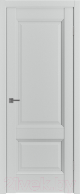 Дверь межкомнатная Emalex EST2 ДГ 80x200 (Steel)
