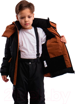 Комплект верхней детской одежды Batik Браун 468-24з-1 (р-р 122-64, медно-коричневый)