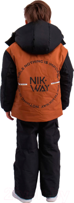 Комплект верхней детской одежды Batik Браун 468-24з-1 (р-р 134-68, медно-коричневый)