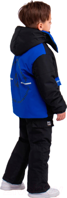 Комплект верхней детской одежды Batik Браун 468-24з-2 (р-р 152-80, синий)