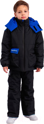 Комплект верхней детской одежды Batik Браун 468-24з-2 (р-р 140-72, синий)