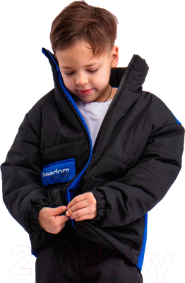 Комплект верхней детской одежды Batik Браун 468-24з-2 (р-р 140-72, синий)