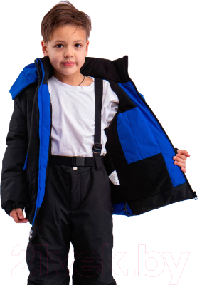 Комплект верхней детской одежды Batik Браун 468-24з-2 (р-р 146-76, синий)