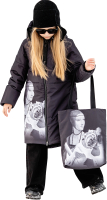 Куртка детская Batik Шарлотта 444-24з (р-р 134-68, Мадонна с мопсом) - 